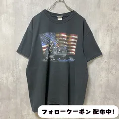 古着 used　SONOMA　半袖バイクプリントTシャツ　黒　ブラック　USA　アメリカ