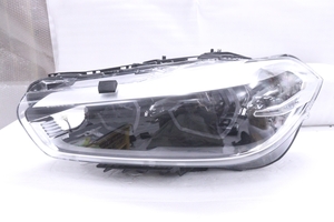 3X-1552★美品★LED F39 BMWX2★左ヘッドライト 63.11-8738187-04 ブラック 純正★BMW (UK)