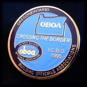 OBOA PIN オレゴン オンタリオ 建築関係者協会 ピンバッジ No 69