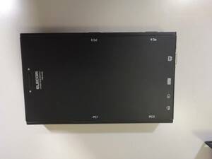 ELECOM KVMパソコン切替器 4台用 KVM-BU4 VGA接続　