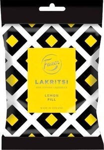 ラクリッツ レモン味 150g 10袋 Fazer LAKRITS Lemon リコリス菓子 フィンランドのお菓子です