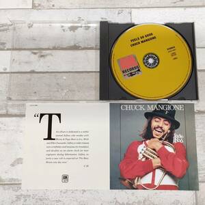 ジャズ CD B193 JAZZ チャック マンジョーネ フィール ソー グッド CHUCK MANGIONE FEELS SO GOOD