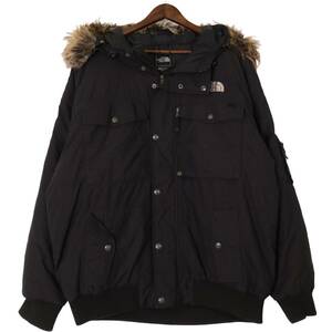 THE NORTH FACE ノースフェイス GOTHAM ゴッサムジャケット ダウンジャケット アウトドア ブラック (メンズ XL) 中古 古着 A1216