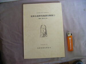 昭和61年3月　銅鐸・銅矛出土品『荒神谷遺跡発掘調査概報（２）』島根県教育委員会