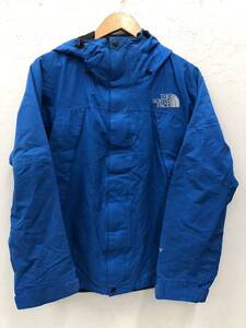 ②THE NORTH FACE ノースフェイス マウンテンパーカー M ナイロン BLUブルー NP15105