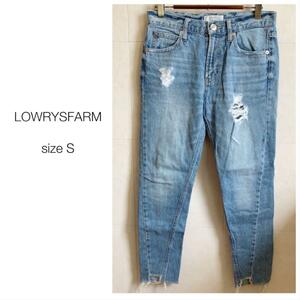 lowrys farm ダメージデニムパンツ ジーンズ　1396