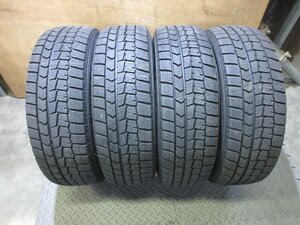 8290N2F〇 185/60R16 スタッドレス ダンロップ WINTERMAXX02 WM02 2019年製 4本 バリ山　【本州四国九州送料】