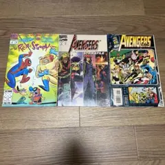 スパイダーマンとアベンジャーズ漫画セット