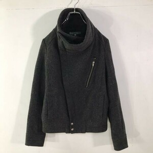 [KWT590] BLACK by moussy デザインジャケット ダークグレー レディース ２ 60