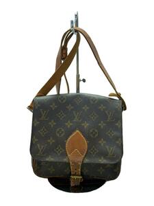 LOUIS VUITTON◆カルトシエールMM_モノグラム・キャンバス_BRW/PVC/BRW