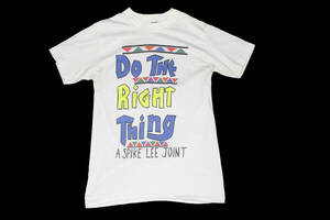 DO THE RIGHT THING TEE SIZE M スパイクリー Tシャツ