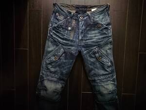 G-STAR RAW♪SCUBA 5620 TAPERED♪ジースター♪立体裁断♪最高傑作♪W30 L34♪50214 3158 539