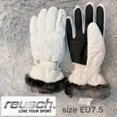 美品◇REUSCH ロイシュ スキー グローブ レディース EU7.5