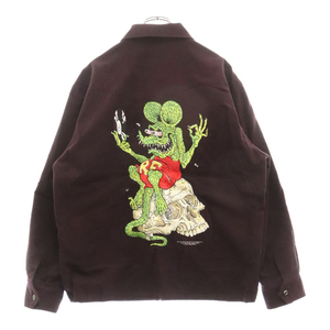 WACKO MARIA ワコマリア RAT FINK / TIM LEHI / VIETNAM JACKET Ermenegildo Zegna ラットフィンク ベトナムジャケット パープル