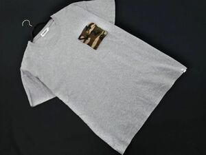 XLARGE エクストララージ ポケット Tシャツ sizeL/グレー ■◆ ☆ ehb3 メンズ