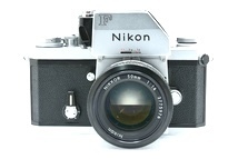 Nikon F フォトミックFTN 737万台 シルバー + 非AI NIKKOR 50mm F1.4 ニコン フィルムカメラ ■28469