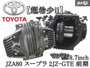 ◆超希少!!◆ 純正 JZA80 スープラ 2JZ-GTE 前期 6MT ゲトラグ リア デフ 49:15 / 3.2 マグネシウムケース Super GT GT500 GTレース 棚