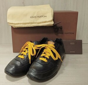 【ルイ・ヴィトン】LOUIS VUITTON　GO0017／スニーカー／ 6 1/2　ブラック　靴