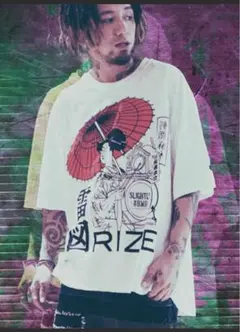 Slightly Numb Tシャツ RIZE NUMB TEE ホワイト XL