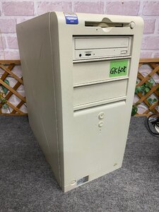 【送140サイズ】DELL　OptiPlex GX1 SY2 MMP　PentiumIII-450MHz/RAM:128MB/HDD欠 POST OK