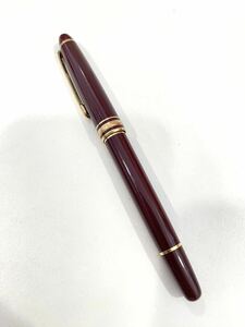 筆記未確認 MONTBLANC モンブラン 万年筆 マイスターシュテック 4810 ペン先 14K 585 ボルドー