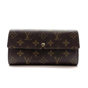 LOUIS VUITTON ルイヴィトン M61734 ポルトフォイユ サラ モノグラム 長財布 カードケース コインケース 小銭入れ 管理RY24004083