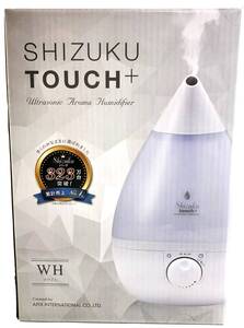 APLX　アピレックス　SHIZUKU TOUCH+　WH　 AHD-022-WH　超音波式アロマ加湿器　ミストが熱くない超音波式加湿　アロマオイル対応