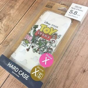 ★外箱痛みアリ★訳あり価格★ トイストーリー 透明 iPhoneXs / iPhoneX 兼用 スマホケース DN542A 