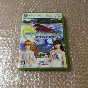 XBOX360 DEAD OR ALIVE XTREME2 デッド オアアライブエクストリーム2 300種以上の水着収録！ 送料210