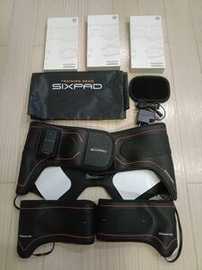 ★送料無料　SIXPAD bottombelt シックスパッド ボトムベルト　ジェルシート付　美品★