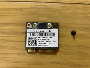 DELL VOSTRO 3700 P06E 17インチ サービスタグ HT175N1 についてた　無線LAN部品　中古