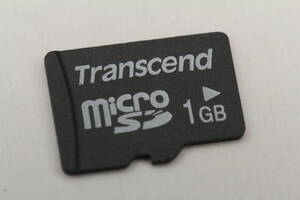 1GB microSDカード Transcend