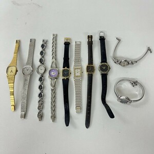 I067-□ 腕時計 10点セット TISSOT PEARL RADO ORIENT KRONE OMEGA GUCCI レディース クォーツ 手巻き 1部稼働 ブレスウォッチ