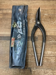 020♪おすすめ商品♪茂盛光 板金鋏　はさみ 柳刃　左用　270mm　現状品