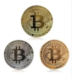 仮想通貨 レプリカコイン ビットコイン 3枚セット Bitcoin BTC