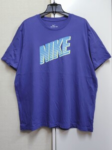 [送料無料](s31b2)2XLナイキTHE NIKE TEEデザインロゴusaアメリカ輸入古着半袖プリントTシャツオーバーサイズゆるだぼコットン100%