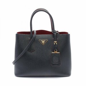 プラダ ブランドオフ PRADA サフィアーノレザー ハンドバッグ レザー 中古 レディース