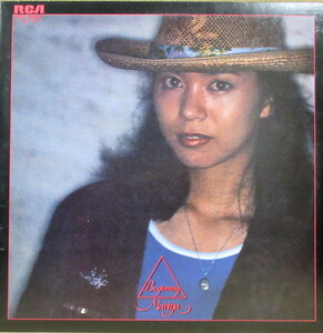 即決 19999円 LP 見本盤 白ラベル プロモ 竹内まりや Mariya Takeuchi / Beginning 見開き大型プロモパンフレット、シート付属