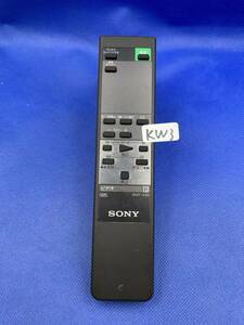 KW3 ■動作不良時1週間以内返金● ソニー SONY RMT-V33C VTR/VCR リモコン　