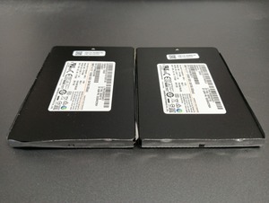 中古SSD　２台セット 2.5インチ SATA SAMSUNG SSD0H55421 128GB 厚さ:7MM 動作確認済み