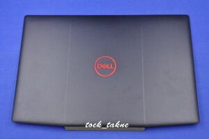 新品 修理交換用 DELL G3 15 3500 3590 P89F LCDカバー 天板 液晶トップカバー 黒/赤いロゴ
