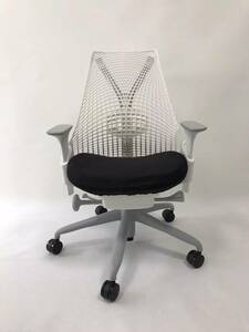 新品 未使用品 Herman Miller ハーマンミラー Sayl セイルチェア専用 クッションカバー 黒色