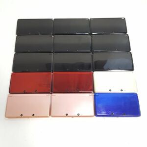 38) Nintendo 3DS 本体 15台 まとめ 動作未確認 ジャンク ニンテンドー 任天堂 console CTR-001