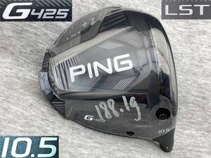 CT256 ツアー支給品 WRX PROTO 2021 PING G425 LST 10.5° (リアル10.75°) スペックシート付き TOUR ISSUE