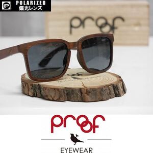 【新品:SALE】PROOF FEDERAL STAINED/POLARIZED 偏光レンズ 木製 サングラス 正規品