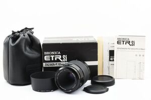 ★☆Bronica ブロニカ Zenzanon ゼンザノン PE 105mm F4.5 Macro ETR用 元箱付属 #6433☆★