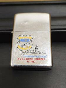 #2841F ★☆ ZIPPO　海軍　ミリタリー　USS　FRANCIS　HAMMOND★☆※説明文必読！