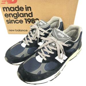 箱付き★【NEW BALANCE】ニューバランス★ローカットスニーカー M991 シューズ サイズUK9(27.5cm) M991NV MADE IN ENGLAND 04