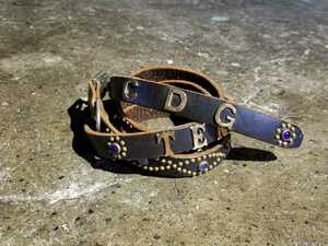 COMME des GARCONS TENDERLOIN PORTER HTC T-STUD BELT スタッズナローベルト 34 コムデギャルソン テンダーロイン ポーター