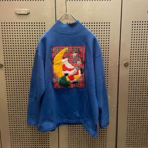 古着　ヴィンテージ　vintage sweat スウェット　トレーナー　クリスマス　カラフル　派手　個性派